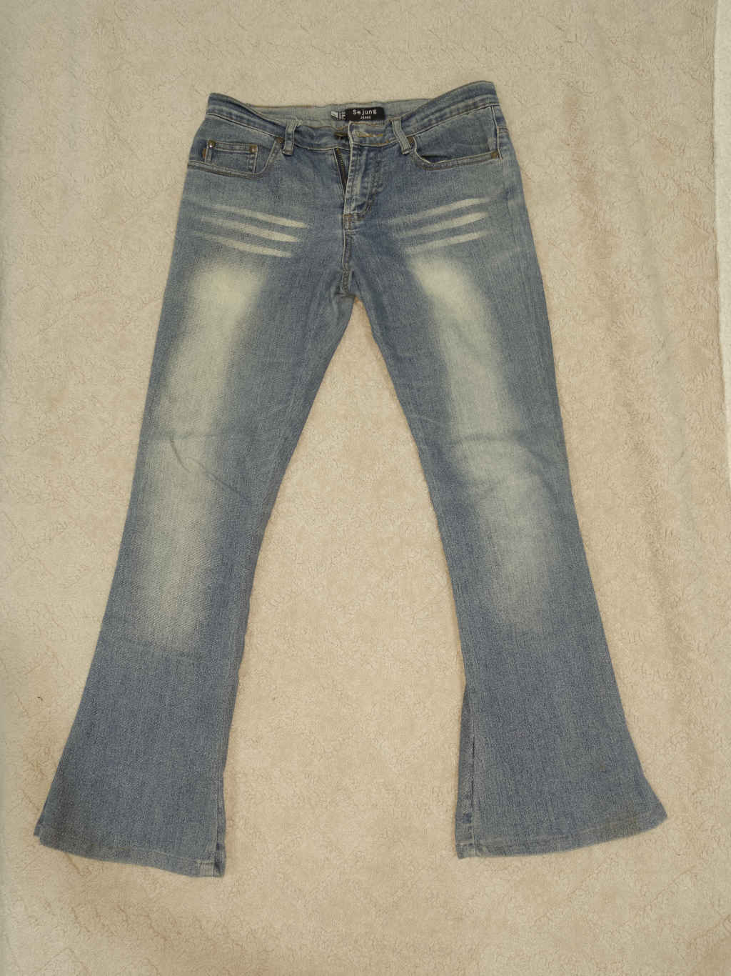 flared jeans(low waist)