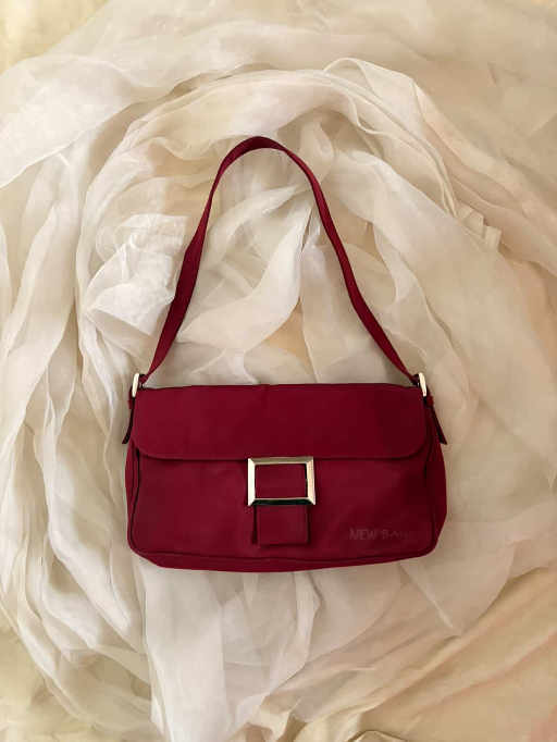 Cute Burgundy shoulder Bag