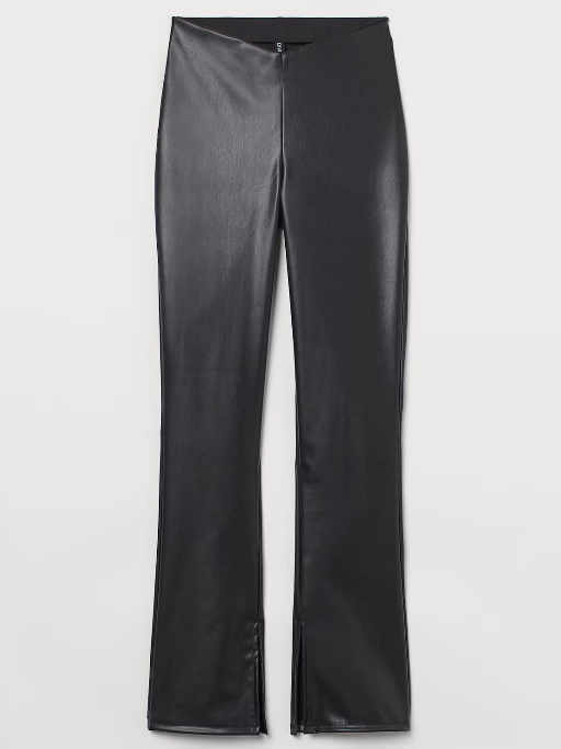 H&M Flared leather pant