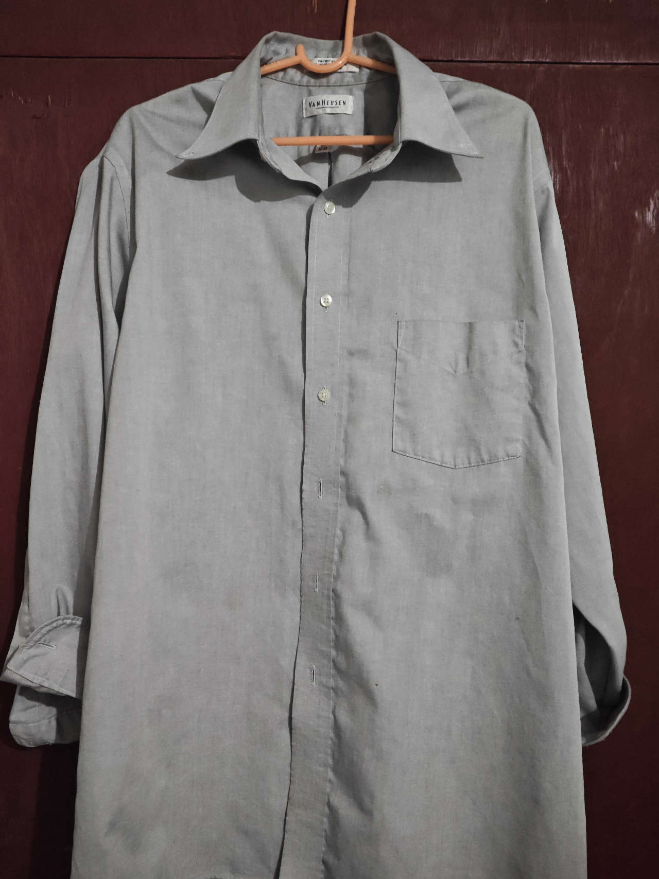 Van huesen Shirt Grey